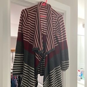 Women’s size large open front cardigan